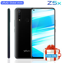 Load image into Gallery viewer, Original vivo Z5x celular Mobile Phone 6.53" Screen 6G 128G Snapdragon710 Octa Core Android 9 5000mAh Big Battery Smartphone